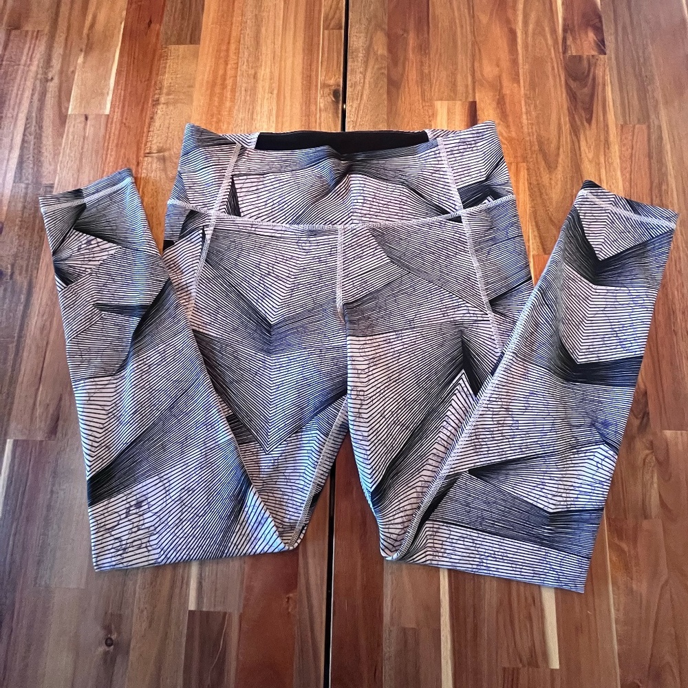 Under Armour Leggings - Purple/Black (L)